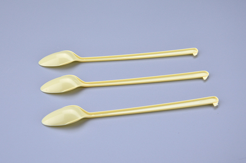 Plastic Long Mini 6" Wedding Birthday Party Tableware Dessert Spoons