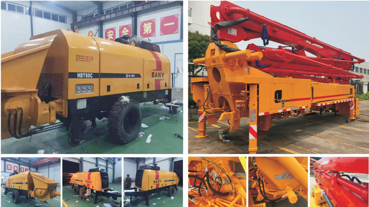 M42-5 Putzmeister Boom Concrete Pump Trucks 42M