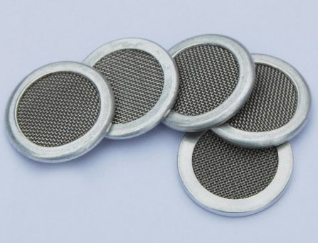 Metal Porous Wire Mesh Filter Disc Corrosion Resistant Customization Support