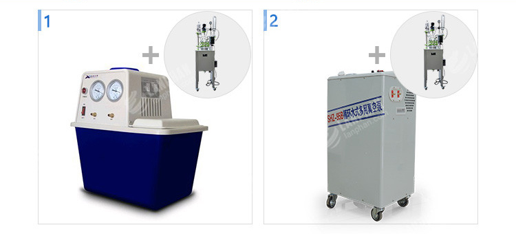 Stainless Steel 200W Adhesive Pyrex Lab Glass Reactor