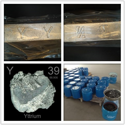 99.9% Rare Earth Metal Sc Scandium Metal For Electronic Ceramics