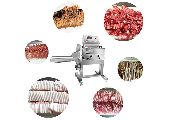 TJ-304B Commercial Double Blades Cooked Meat Slicer For Cutting Roast pork/Tripe/Fat Sausage/Beef