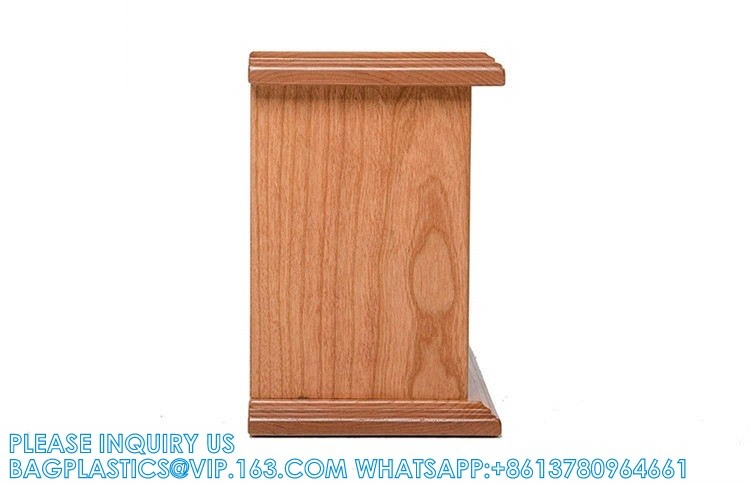 Wooden Urns For Animal, pet urn, Funeral Products Supplies, Peaceful Memorial Keepsake Urn With Photo Box For Dog Cat