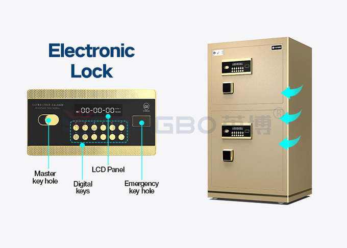 H1000mm Digital Electronic Lock Safe Box For Office Security YB/N7-100D
