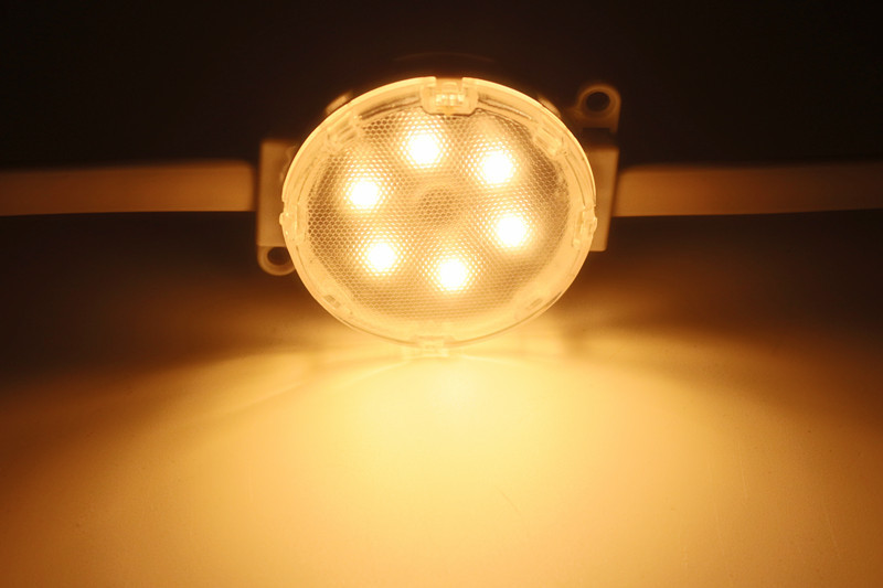SMD 3535 PC Shell 1.2W 24V IP67 50MM Pixel Led Light