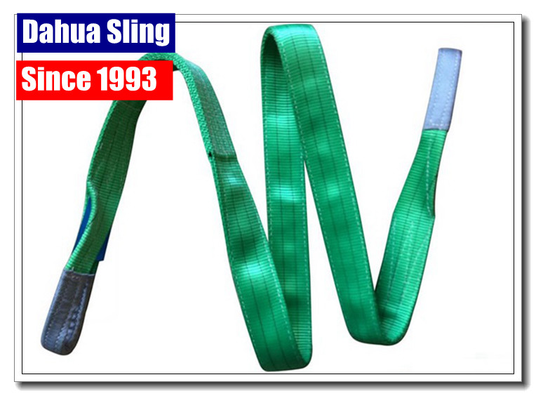 2000kg Load Work Flat Lifting Slings Safety EN 1492-1 Standard High Tenacity