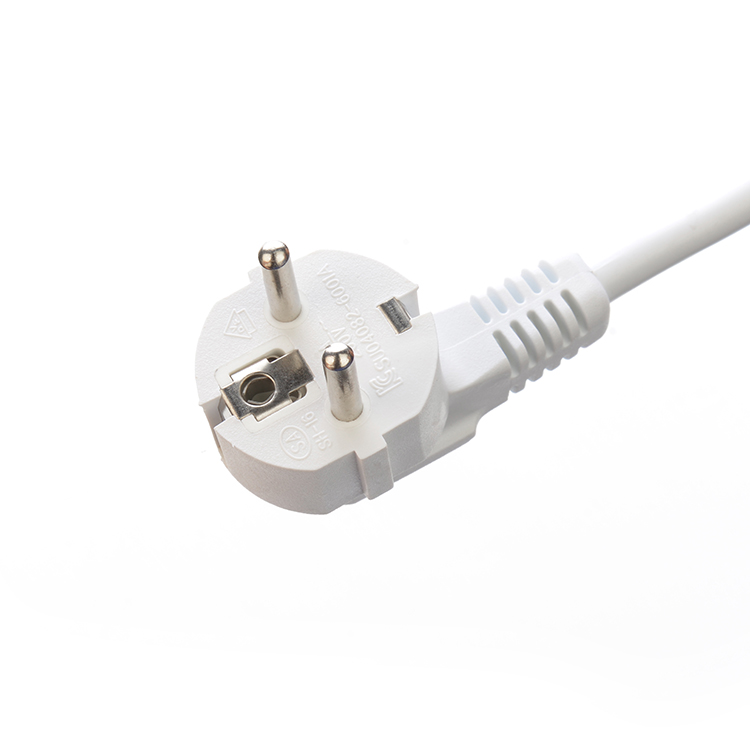 Various Standards 3*0.75mm Power Cable Multi Plug Power Socket Extension 3 Way Universal Extension Cable 250V/16A White