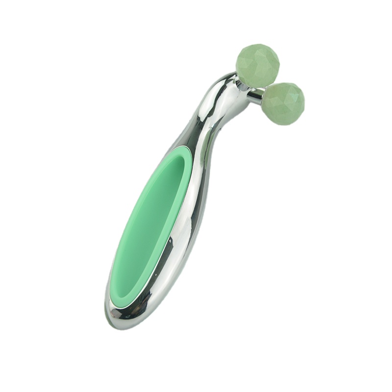 AAA Grade Stone Nourishing 3D Y Shape Massage Roller For Face