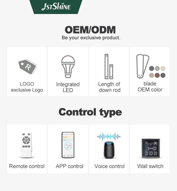 Modern Gold Metal Ceiling Fan with Smart Control and Timer Yes Wooden Blades Included