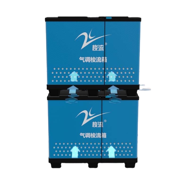 Moisture Proof Plastic Turnover Box Polypropylene With Glossy Surface