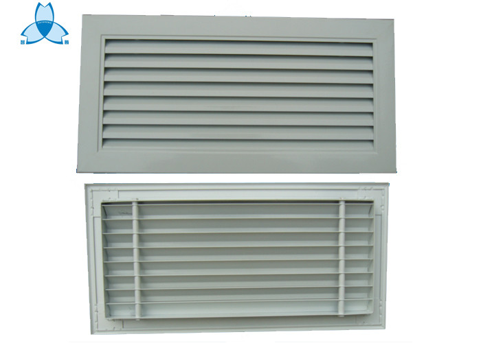 Customized Size Return Air Louver With Powder Coated / Anodized For Home