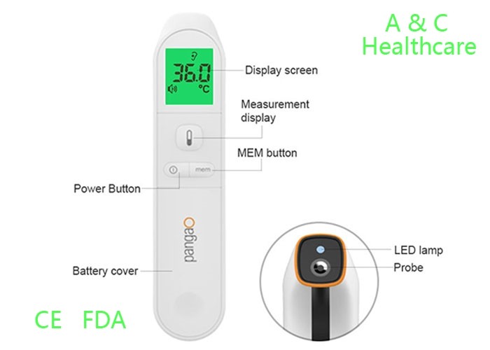 Baby Infrared Forehead Thermometer Professional Grade Medical Use