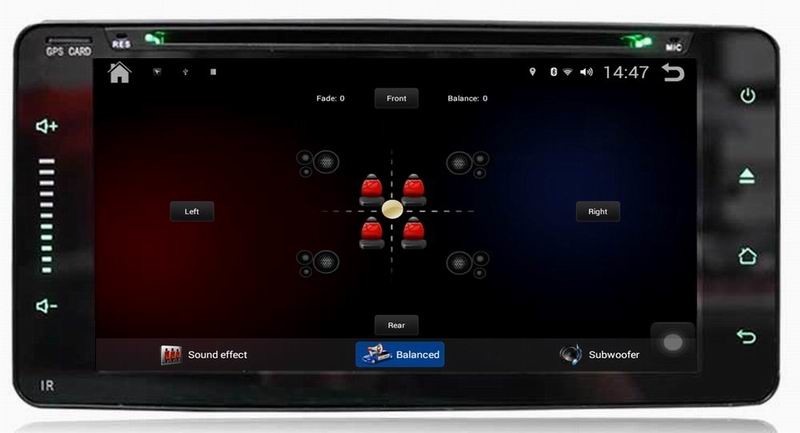 Ouchuangbo car dvd headunit video for Toyota Corolla support 3g wifi bluetooth steering wheel control android 4.4