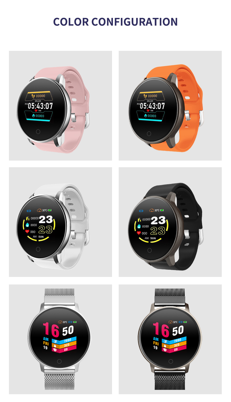 W34 Amazfit Sports Smart Watch Bracelet Smart Ring BLE Band