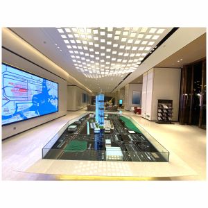 Urban Development 1:100 Scale Model Residential Towers Modern Architectural