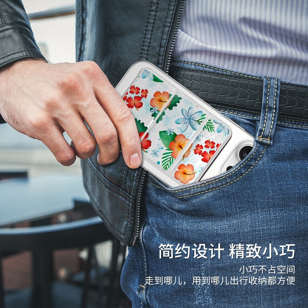 Customized Magsafe Phone Stand Card Holder For Sublimation Printing