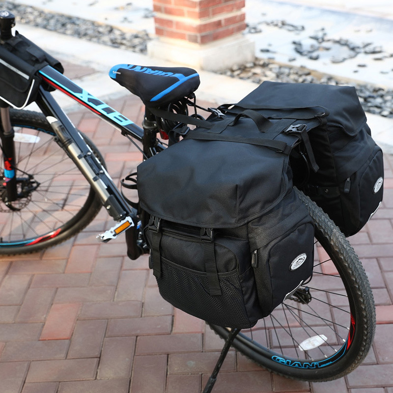 Solid colorful storage bag bicycle accessories unique delivery bag