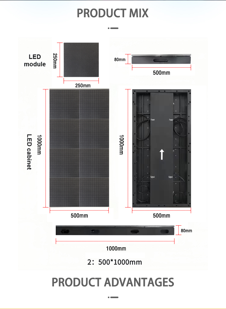 Nightclub Stage LED Panel P4.81 Dance Floor LED Display With 1/13scan Mode