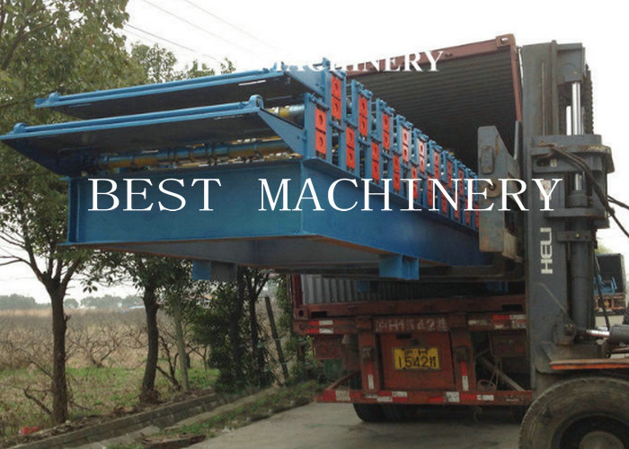 PPGI GI Mobile K Span Roll Forming Machine For Masonry Concrete And Steel Structures