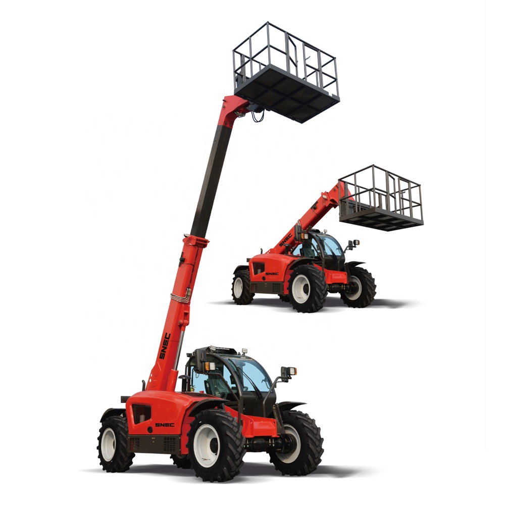 Versatile SNSC Telescopic Boom Forklift With 2/3 Stage Mast And Diesel Power