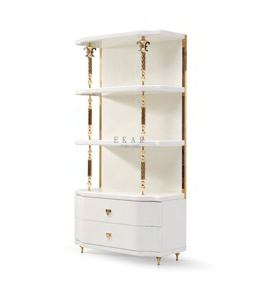 Modern Design Dining Room Showcase Display Cabinet Wood Cupboard