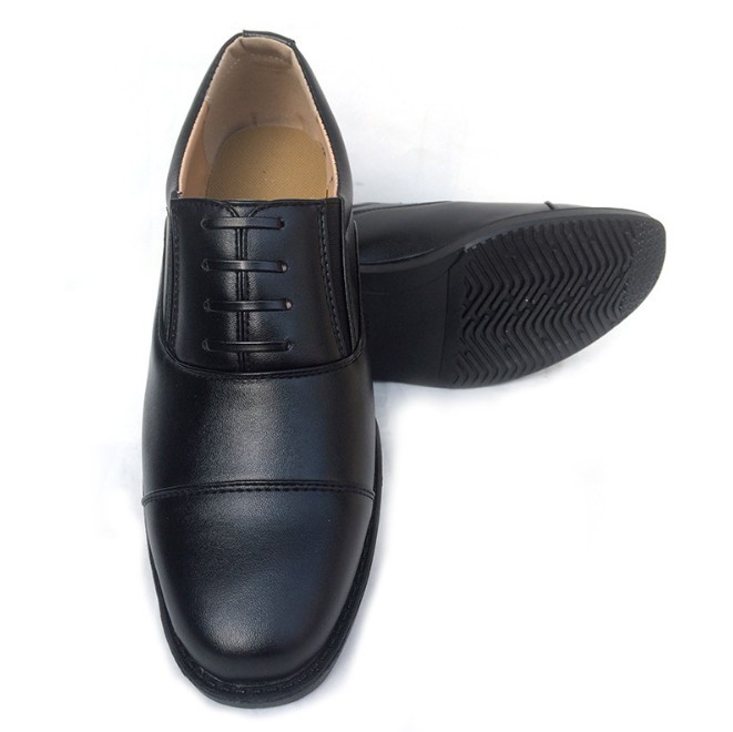 OEM ODM Mens Formal Leather Slip On Dress Shoes Three Joint