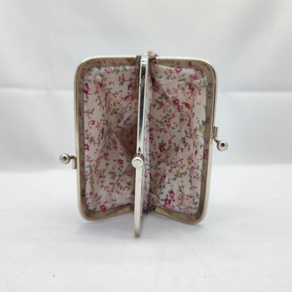 Coin Purse Closure Buckle Wallet Small Women Cotton Purse WA28