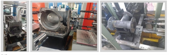 Multi Hole Multi Spindle Tapping Machine Swing Angle Three Sided