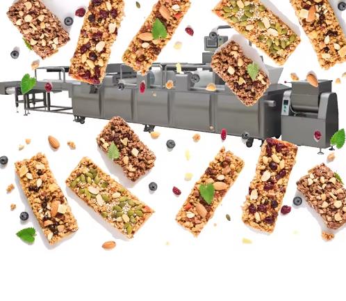 automatic cereal bar making machine