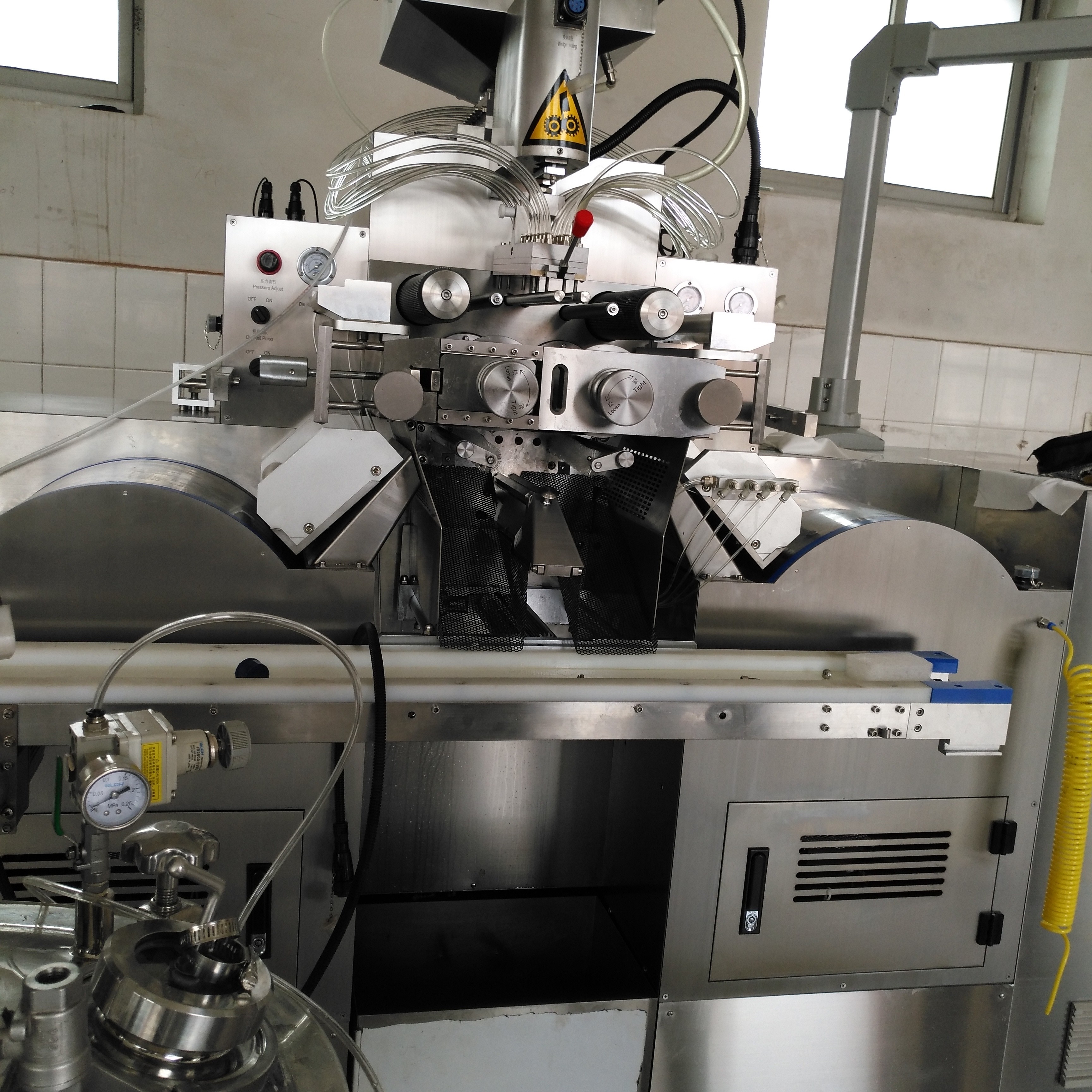 SS Paintball Making Soft Gelatin Machine Automated Filling Capsule