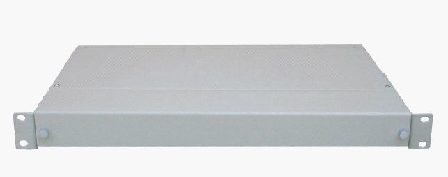 12/24 Port Fiber Optic Patch Panel Rack Mounted Terminal Box With Dust Cover