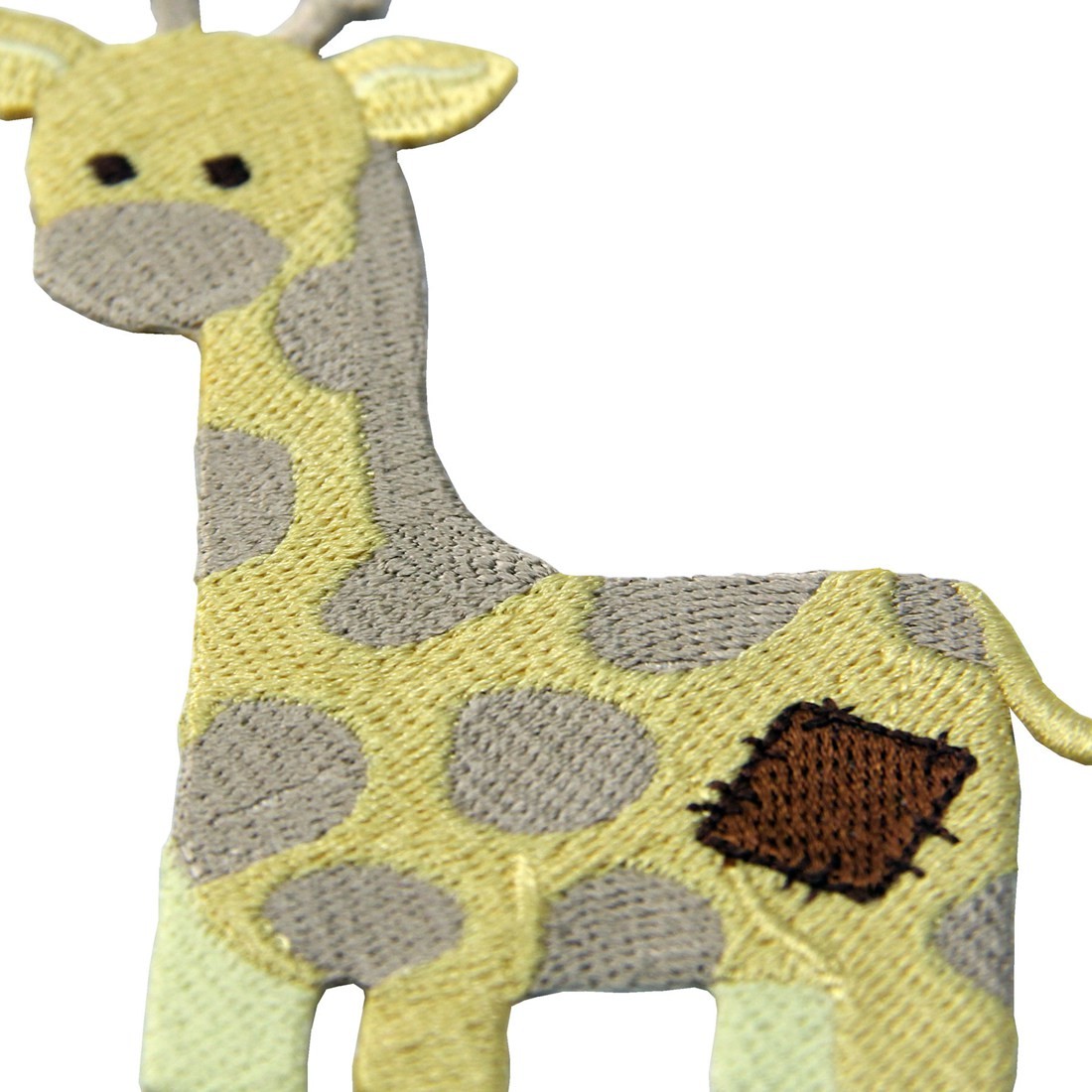Velcro Loop Embroidered Animal Patches Giraffe Iron On Sew On Patch