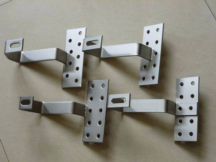 Custom Metal Stamping Processing Bracket Metal Shelf Bracket Stainless Steel Bending Parts