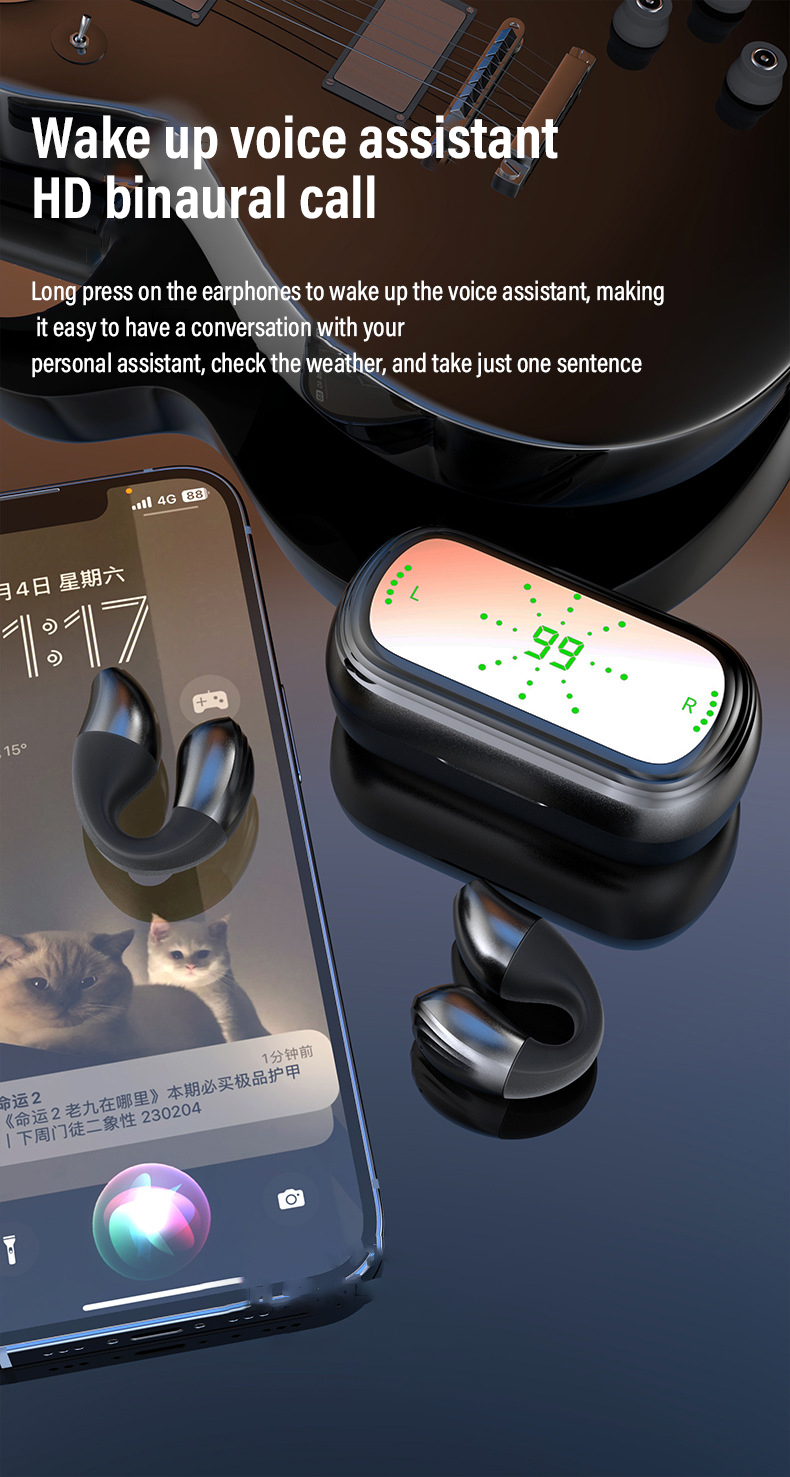 Wireless Earphones for Running and Workout No Control Button Less Than 30ms Delay