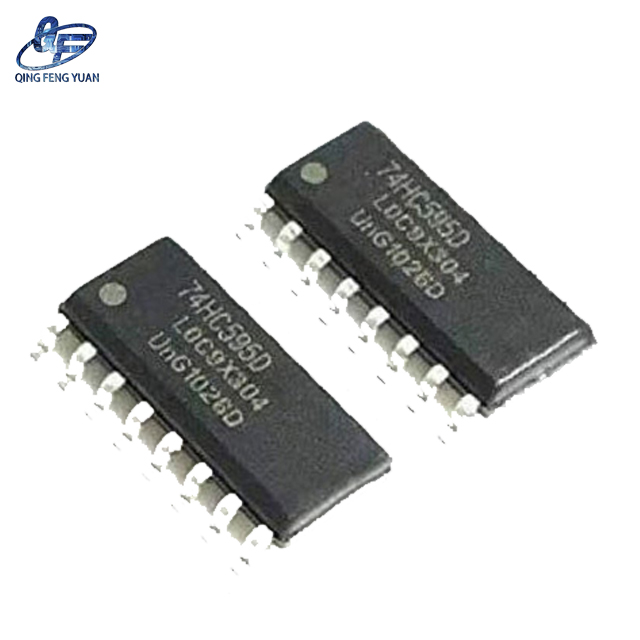 8-bit shift register with serial input and parallel output 74HC595D SOIC16 for digital system display LED control