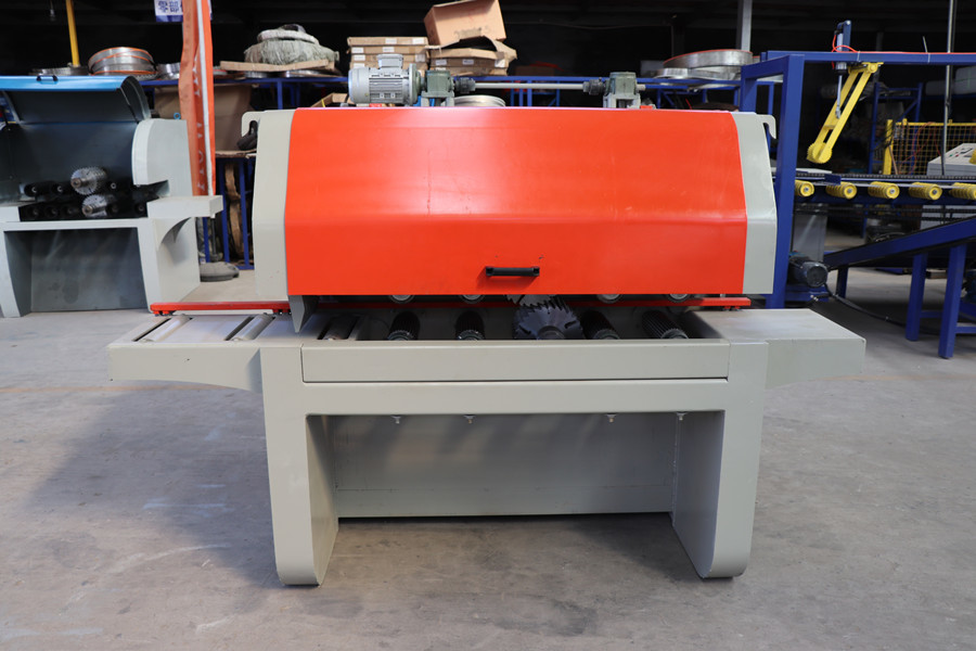 Multirip Saw Machine Multi Rip Saw Wood Cutting Machine, Double Spindle Multirip Saw Machine with auto feeding