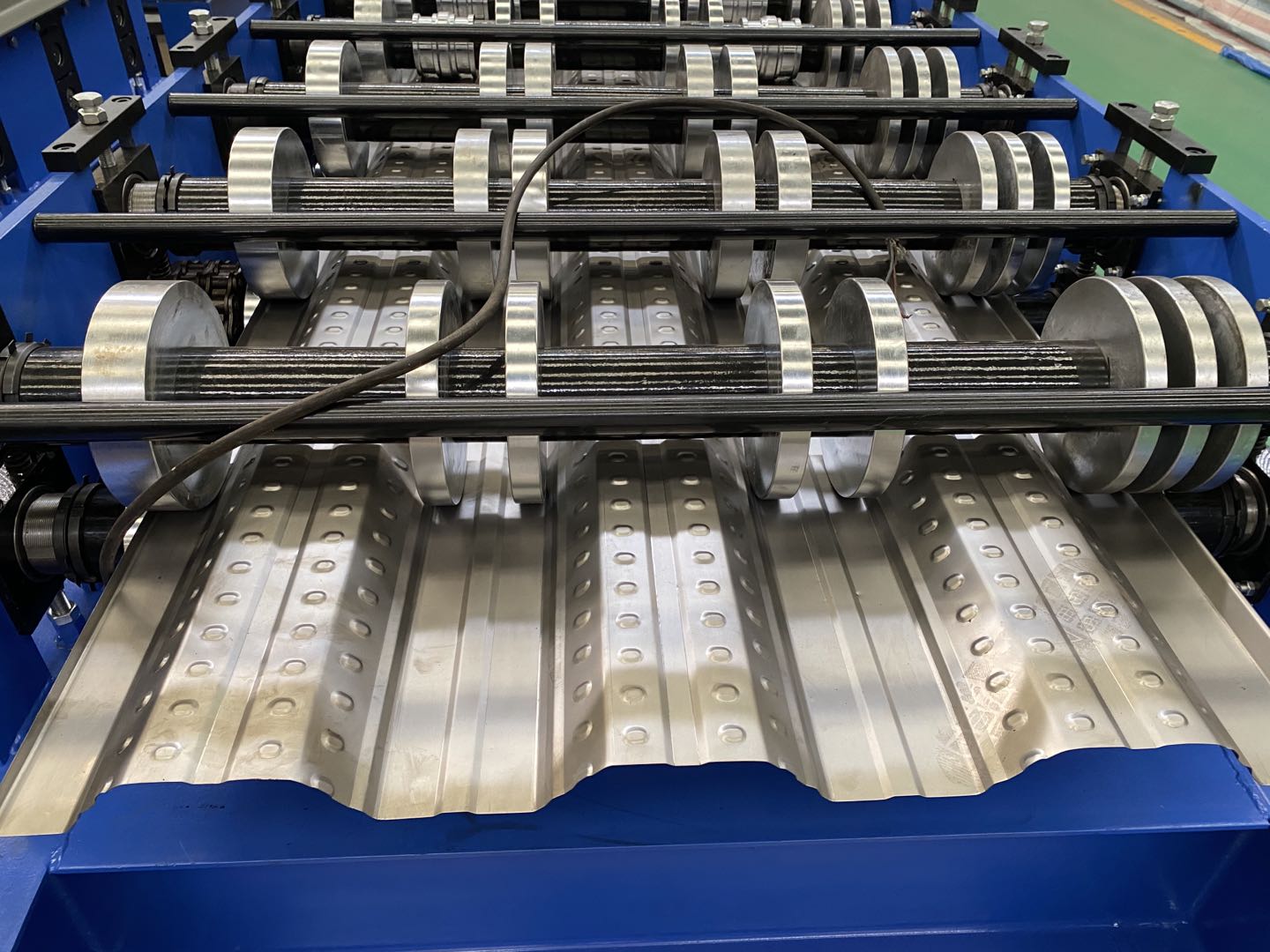 JCX Floor Deck Roll Forming Machine Automatic Metal Steel Structure Floor Deck Roll Forming Machine