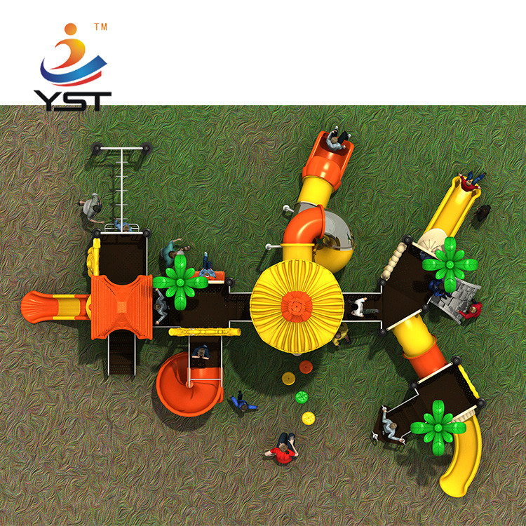 Galvanized LLDPE Plastic Kids Soft Play Equipment Powder Coating