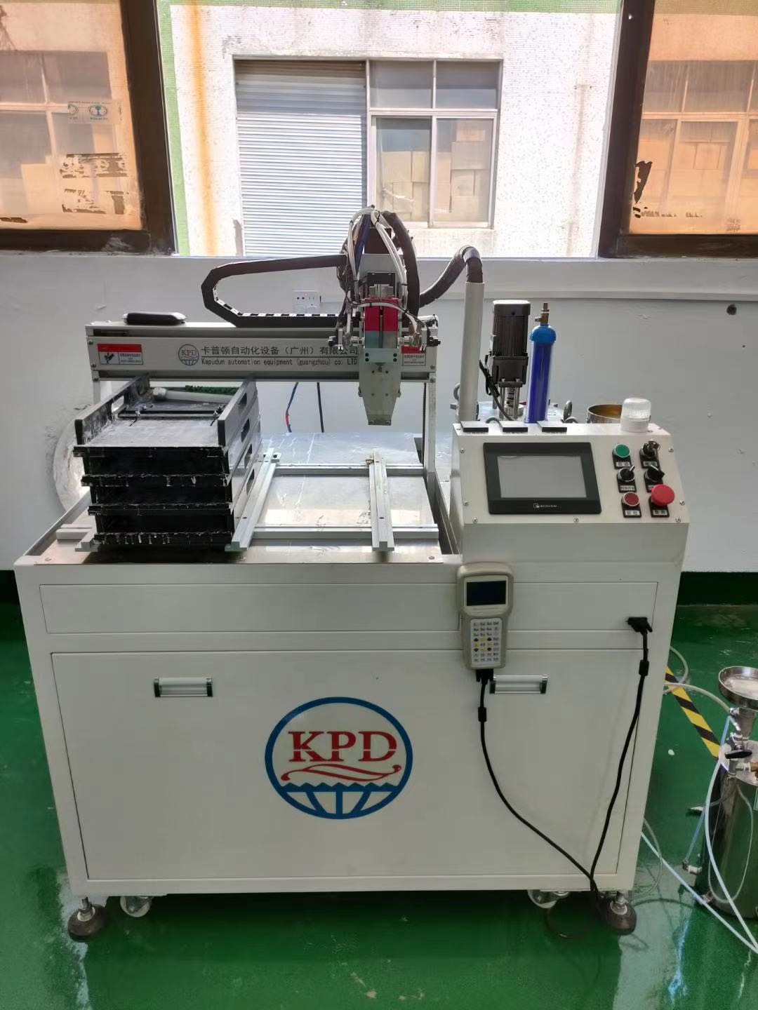 Professional AB Glue Potting Machine for Sticker Dispensing and Epoxy Resin Doming