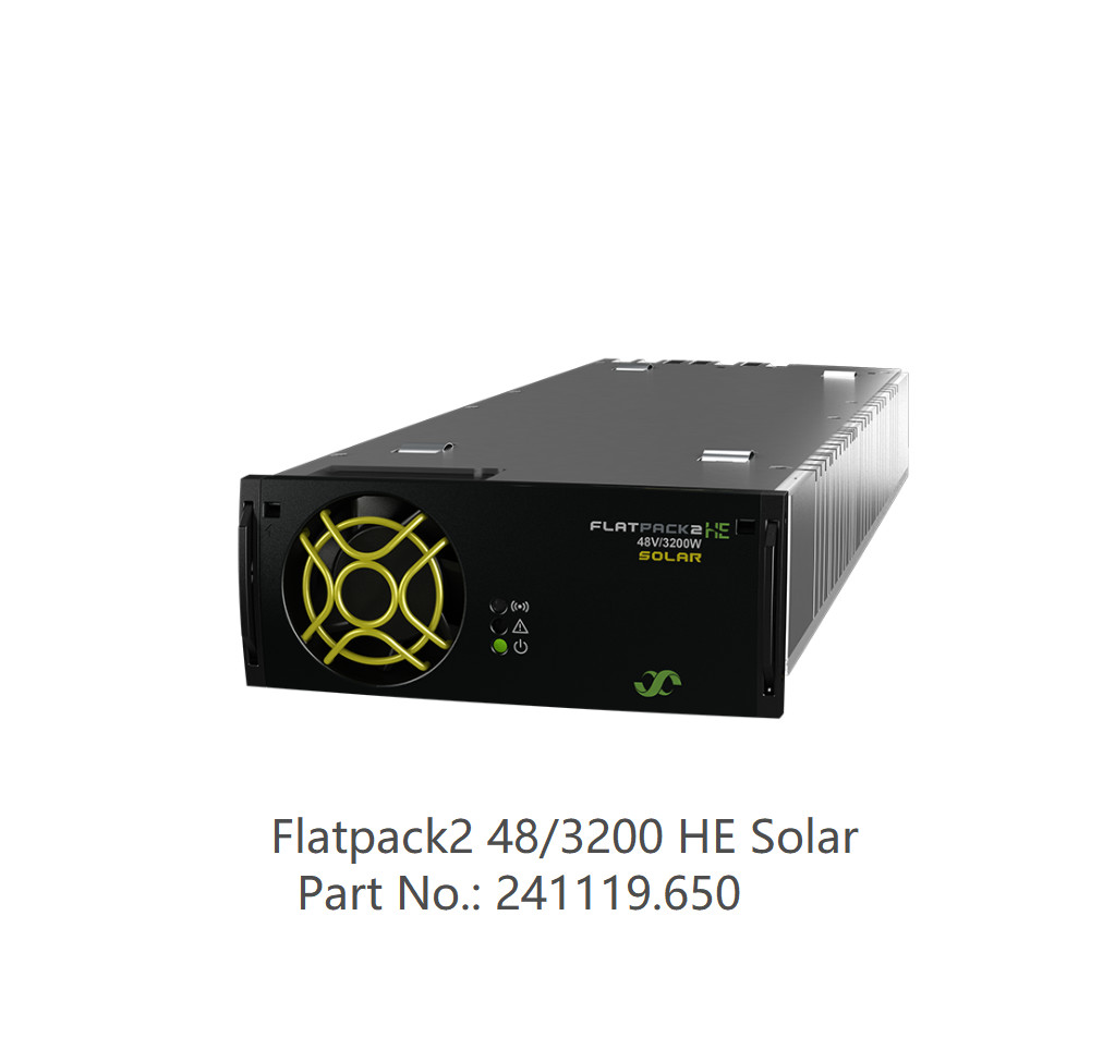 6.4KW 12.8KW Eltek Power Telecom Hybrid System Solar Extension Kit 3U Shelf