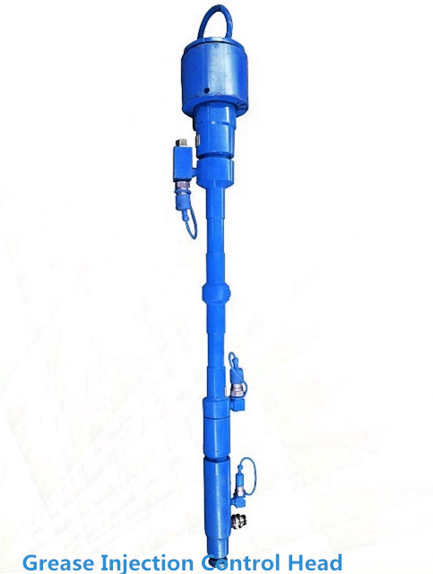 Oilfield Wellhead Pressure Control Equipment Grease Injection Control Head Wireline Operation