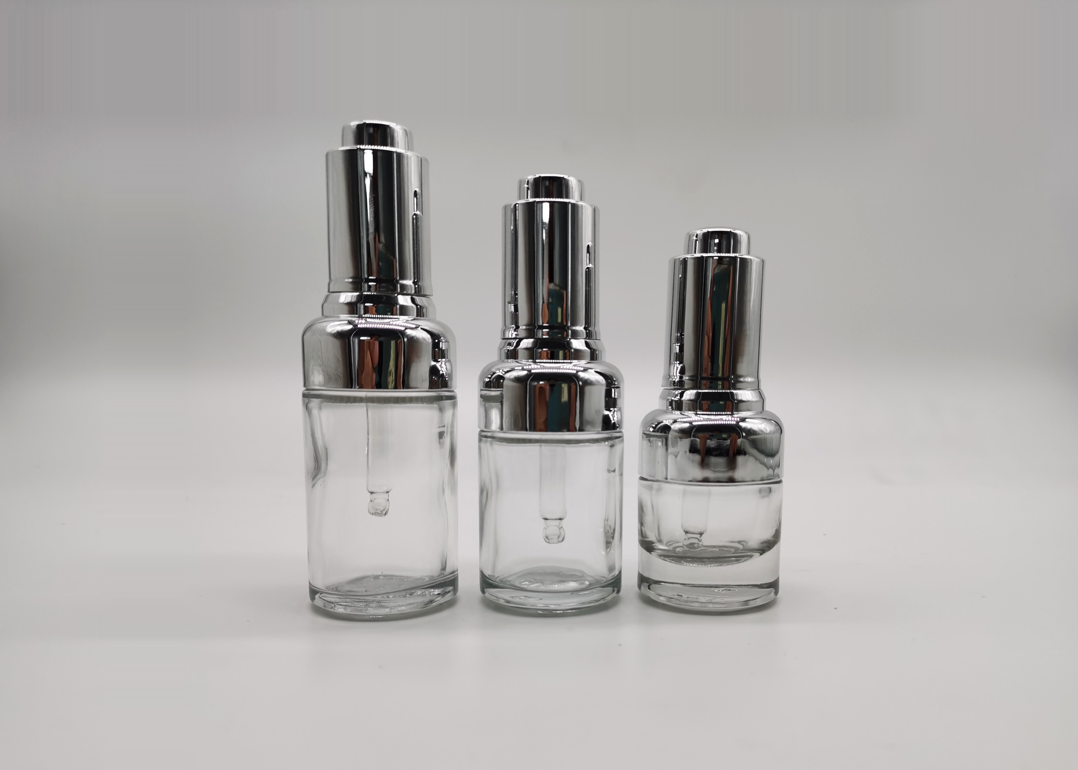 Clear Essential Oil 30ml 20ml 15ml Perfume Glass Bottle
