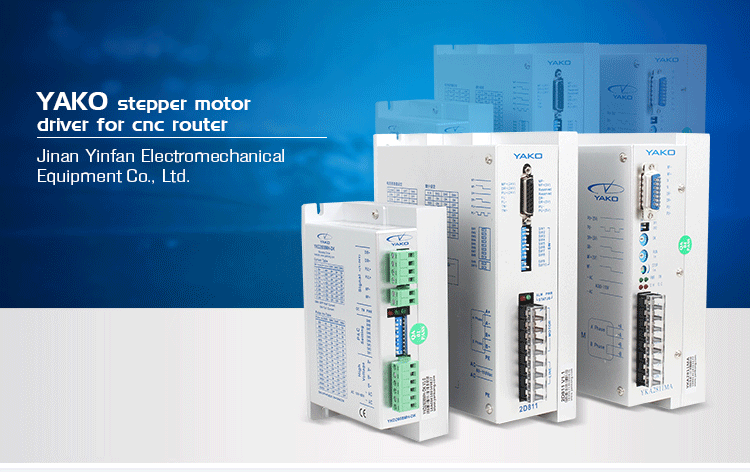 2.4-7.2 Current YAKO 2D811 Micro Stepping Stepper Drivers for High Voltage Efficiency