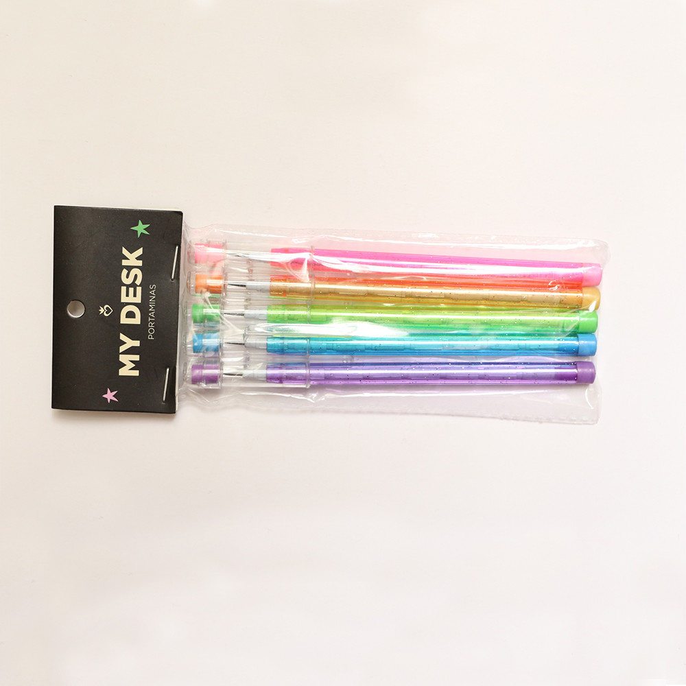 the dollar pattern Hot Selling Standard Non-Sharpening Pencil 9 leads with blister card
