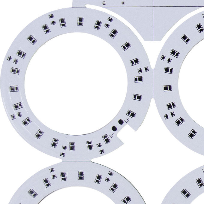 Aluminum 4 Layers FR4 Double Sided PCB Improve Signal Integrity