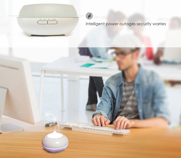 300ml Ultrasonic Plastic Aroma Diffuser