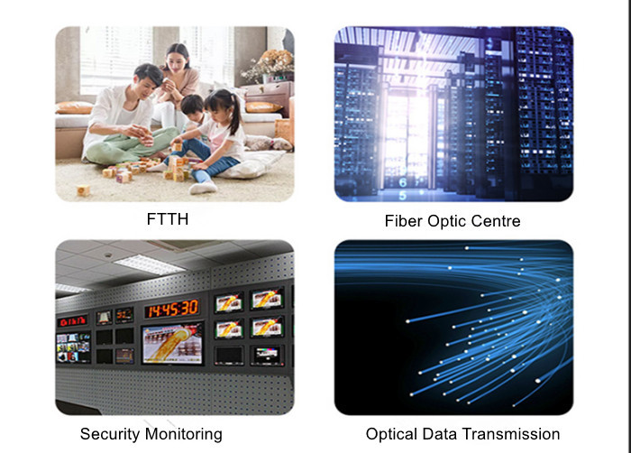 8 Port LGX Fiber Optic Patch Panel