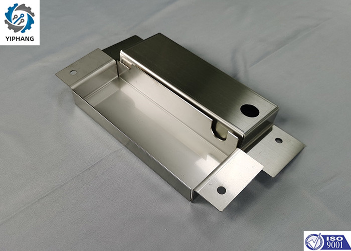 SS301 Sheet Metal Welding Parts Fabrication TS16949 With Laser Engraving Sensor Bracket