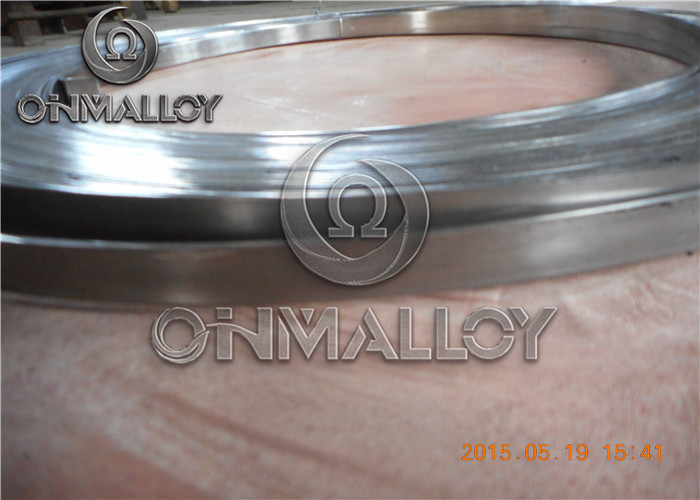 Ni35Cr20 Nichrome Alloy Annealled 0.1mmx55mm , Coiled Heating Nichrome Ribbon