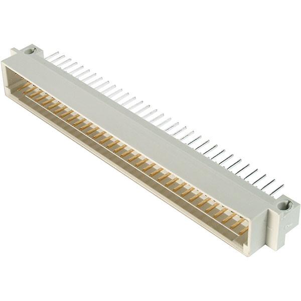 Dual Row DIN 41612 Connector Male Header Right Angle Signal Transmission